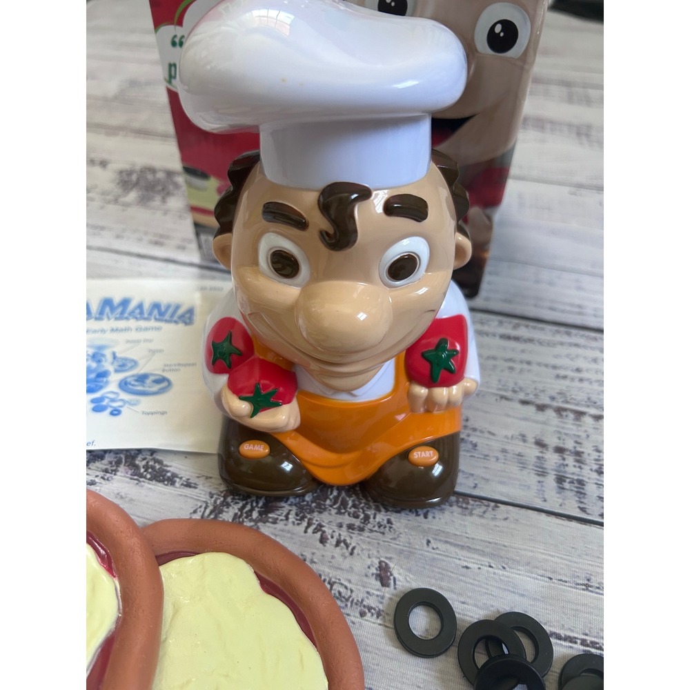 Learning Resources PizzaMania Math Game Interactive Talking Chef Tested Complete - Picture 5 of 5